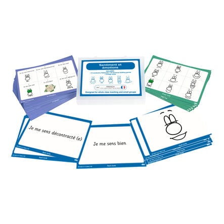 TTS Spanish Feelings and Emotions Topic Cards  hi\-res