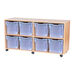 Mobile Quad Tray Storage Unit 8 Jumbo  hi\-res
