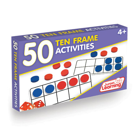 Ten Frame Activity Cards 50pk  hi\-res