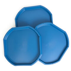 TTS Plastic Active World Tuff Tray Blue Single Blue hi-res