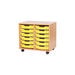 Mobile Double Tray Storage Unit 12 Trays  hi\-res
