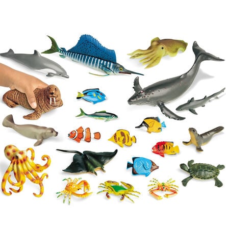 Small World Ocean Animal Collection 21pcs  hi\-res