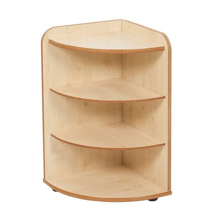 Solway Early Years 3 Shelf Corner Storage Unit  hi\-res