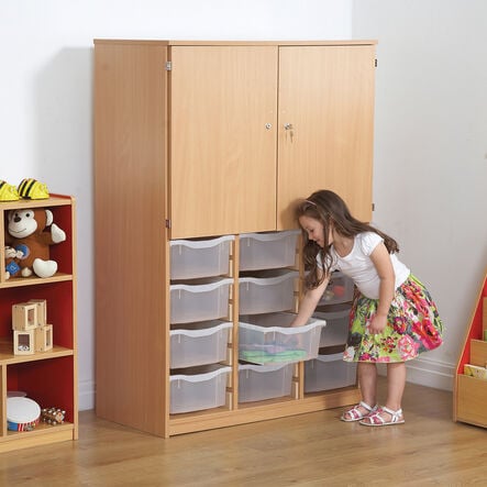 Cupboard With Deep Tray Storage  hi\-res