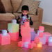 TTS Sensory ICT Glow Construction Blocks  hi\-res