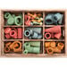 Loose Parts Wooden Shapes Large 72 Piece Set \- Earth  hi\-res
