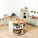 Modern Living Sink and Hob Unit Sage  hi\-res