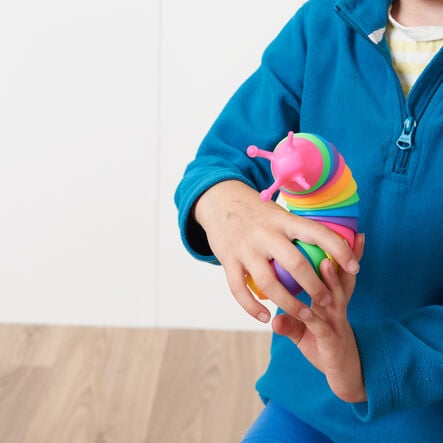 Rainbow Fidget Slug Toy  hi\-res