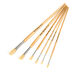 Long Handled Round Hog Hair Paint Brushes 60pk  hi\-res