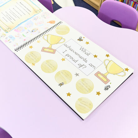 Floor Book Spiral Bound 420x420mm 130gsm 5pk  hi\-res
