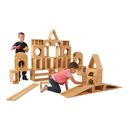 Wooden Hollow Blocks  hi\-res