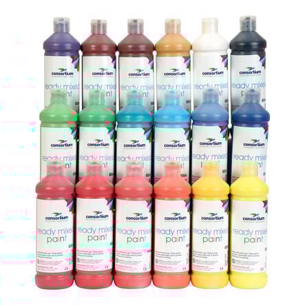 Ready Mixed Paint 6pk 600ml  hi\-res