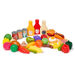 Plastic Role Play Cartons and Food Sets  hi\-res