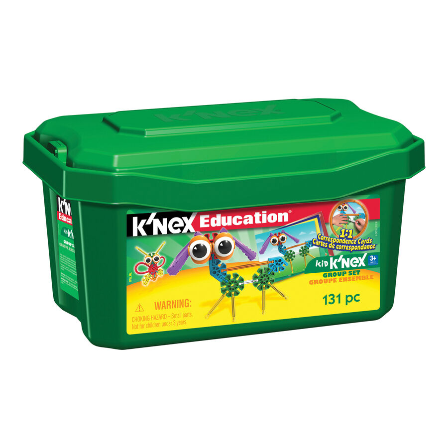 Kid K'NEX Group Building Set 131pk | Construction | TTS