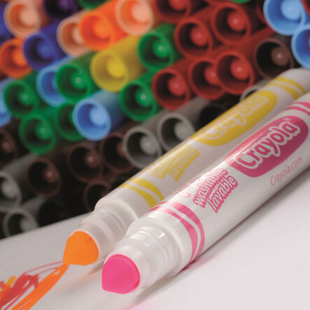 Crayola Washable Colouring Pens Assorted 144pk  hi\-res