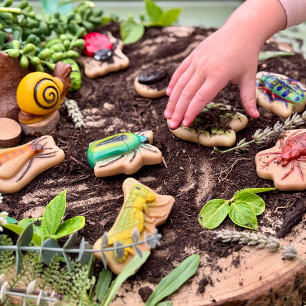 Yellow Door Small World Sensory Stone Insect 12pc  hi\-res
