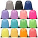 Multicoloured Drawstring Gym PE Bags 15pk  hi\-res