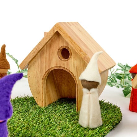 TTS Small World Mini Wooden Fairy Cottages  hi\-res