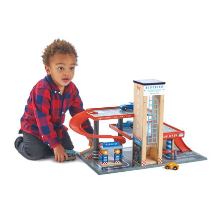 Small World Blue Bird Service Station  hi\-res