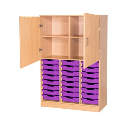 Static Triple Tray Cupboard 24 Trays  hi\-res