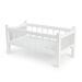 Role Play Doll Wooden White Cot Bed  hi\-res