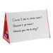 Wedge Tabletop Magnetic Portable Whiteboard  hi\-res