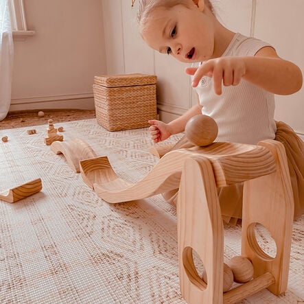 Explore Nook Construction Large Wooden Ball Run  hi\-res