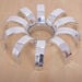 TTS Metallic Silver Stacking Arches 12pk  hi\-res