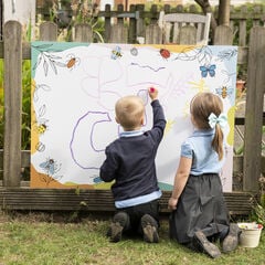 TTS Eco Giant Mark Making Outdoor Minibeast Whiteboard  TTS Eco Giant Mark Making Outdoor Minibeast Whiteboard  hi-res