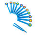 Easy Grab Plastic Safety Tweezers 12pk  hi\-res