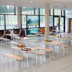 Fast Fold Folding Dining Bench  hi-res