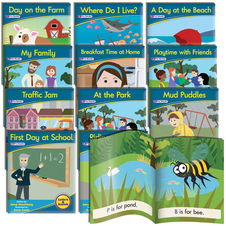 Letters \x26 Sounds Phonic Readers 72pk Fiction  hi\-res