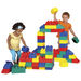 Jumbo Rainbow Building Bricks 84pk  hi\-res