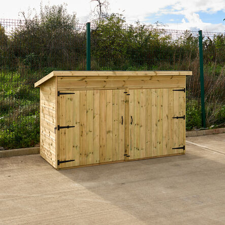 Large Double Door Outdoor Storage Shed  hi\-res