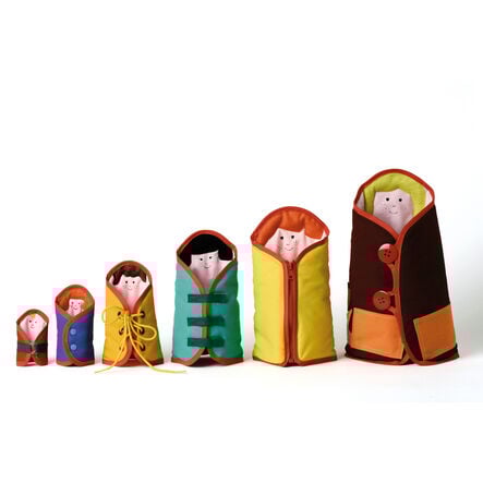 Russian Dolls with Manipulative Fastenings  hi\-res