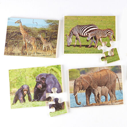 Animals and Their Young Jigsaw Puzzles 8pk Bundle Deal  hi\-res