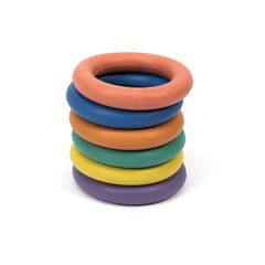 Rubber Quoits 6pk  Rubber Quoits 6pk  hi-res