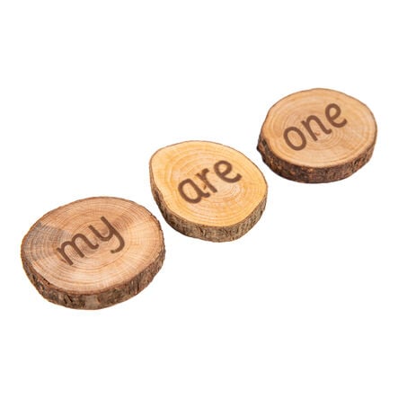 Wooden 100 High Frequency Word Pieces  hi\-res