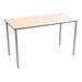 Spray PU Edge C\'bent Tables Beech Top Black Frame H640mm  hi\-res