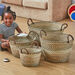 Seagrass Baskets 4pk Brown  hi\-res