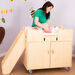 Walk Up Change Unit with Antibac Mat Lime Green Lime Green hi\-res