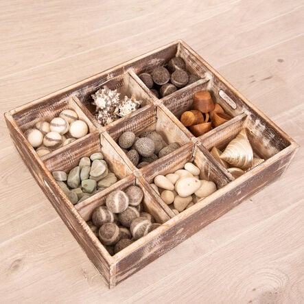 Tinker Tray with Natural Materials  hi\-res