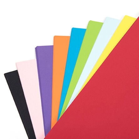 Brightly Coloured Mounting Paper 160gsm 100pk  hi\-res