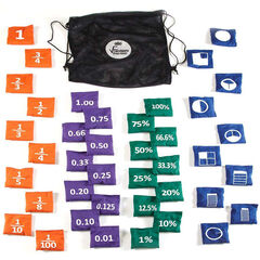 TTS Fraction Bean Bags 40pk  TTS Fraction Bean Bags 40pk  hi-res
