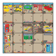 TTS Bee-Bot® Construction Site Mat  TTS Bee-Bot® Construction Site Mat  hi-res