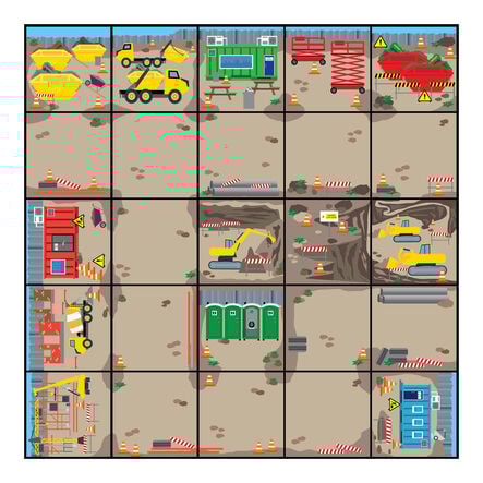 TTS Bee\-Bot® Construction Site Mat  hi\-res