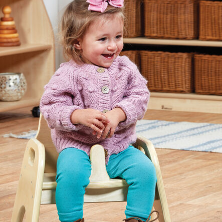 Millhouse Sturdy Chair with Pommel Seat Height 200mm 2pk  hi\-res