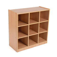 Open Storage Unit with Nine Large Compartments  hi-res