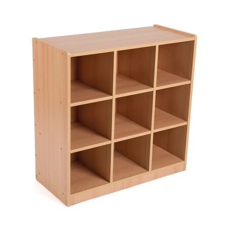 Open Storage Unit with Nine Large Compartments  hi\-res