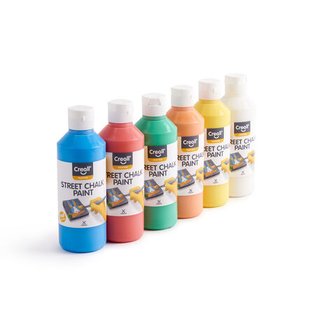 Creall Street Chalk Paint Assorted 250ml 6pk  hi\-res